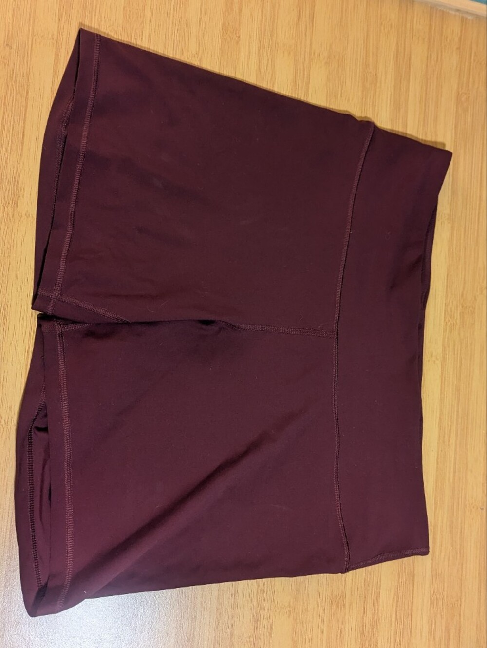 Old Navy Burgundy Women’s Athletic Spandex Shorts